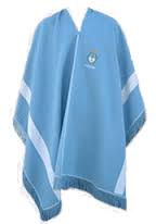 poncho celeste viarural