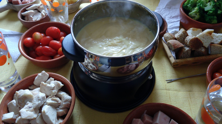 Fondue de queso